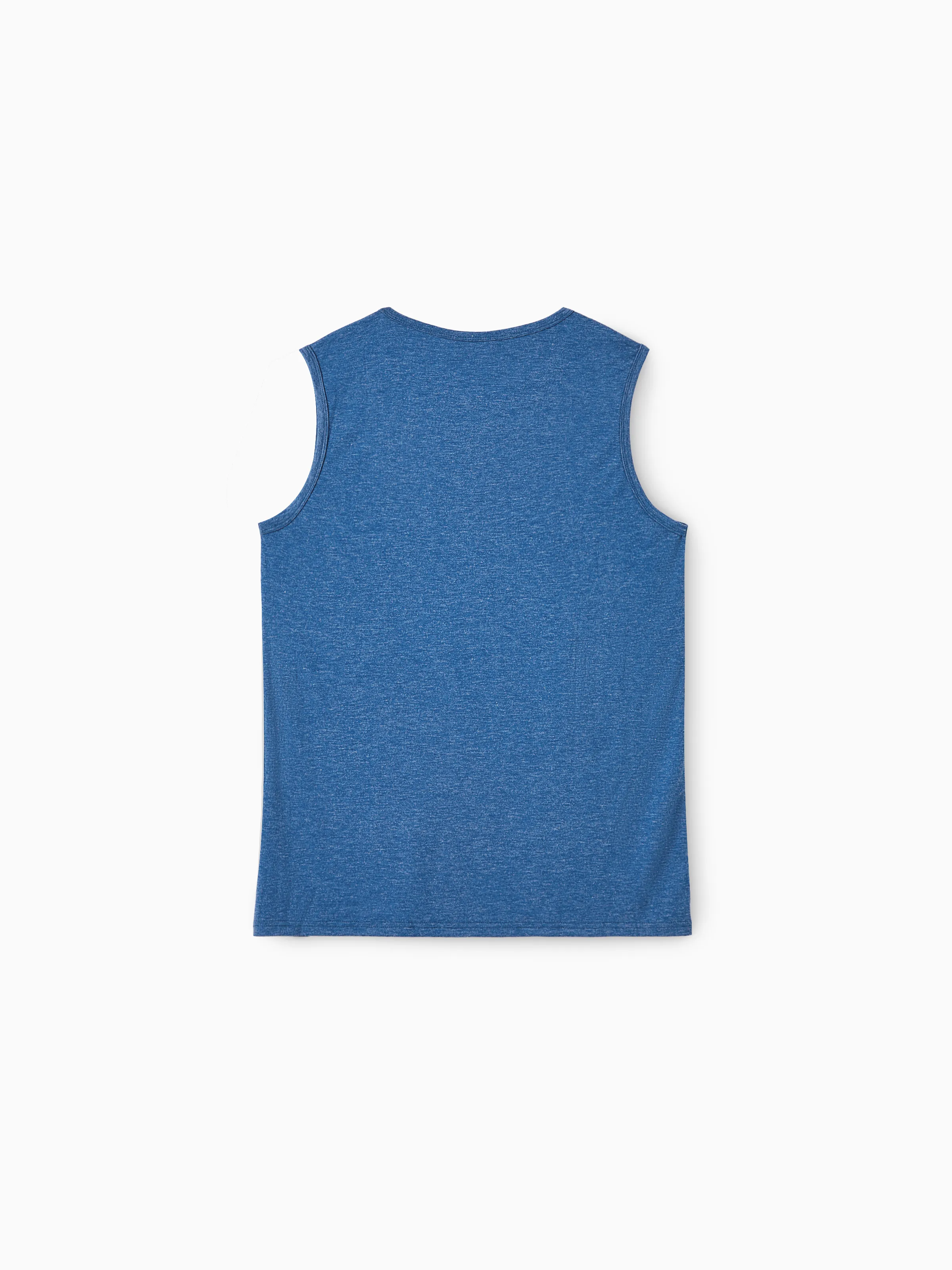 Family Matching Sets Blue Tank Top or Flowy A-Line Tank Dress with Pockets Blue - Image 25